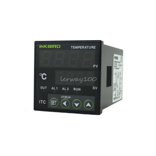 Digital PID Temperature Controller 220V Thermometer + 25DA SSR + PT100 Sensor - Picture 2 of 10