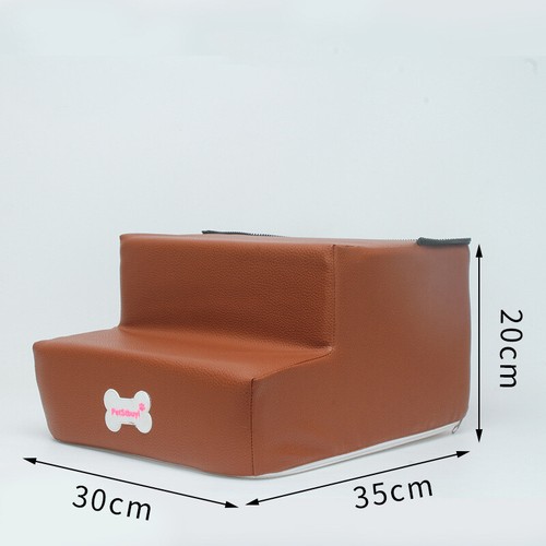 2/3 Steps Soft Cat Dog Ladder Washable Small Dogs Stairs Indoor Pet Ramp Steps - Picture 25 of 90