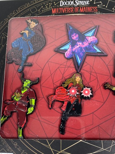 Marvel Studios Dr. Strange In The Multiverse Of Madness 6 Enamel Pins Exclusive - Picture 2 of 6