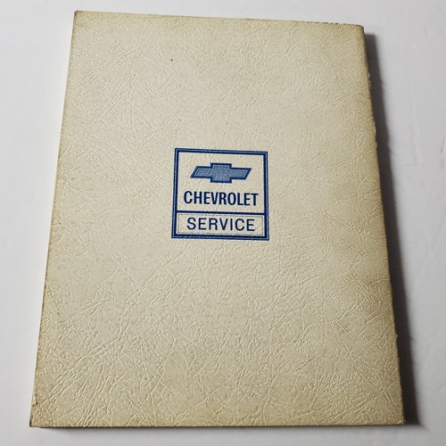 GM Dealer 1972 Chevy Truck Overhaul Manual Supplement 40-60 Series Original - Picture 3 of 3