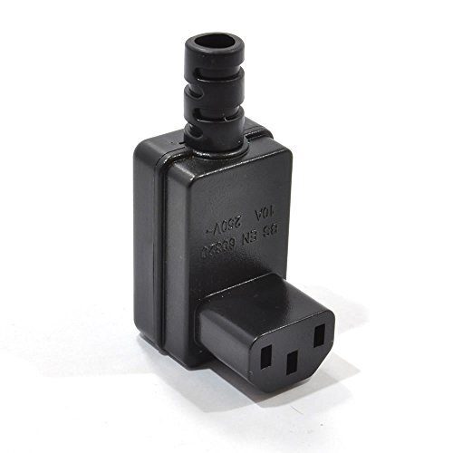 Schwerlast wiederverdrahtbar rechter Winkel IEC C13 Buchse Stecker 10A 250V - Bild 7 von 24