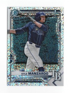 2021 Bowman Draft Chrome Kyle Manzardo #BDC-191 1st Sparkle Refractor