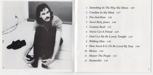 Greatest Hits von James Taylor (Gesang) (CD, 1987, Warner Bros.) - Bild 3 von 4