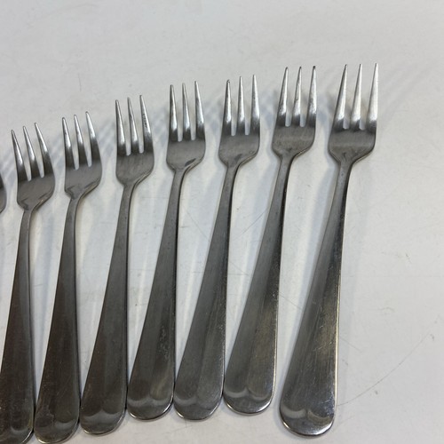 Portata principale modello posate inox Corea MNF3 forchetta cocktail pesce 11 pezzi - Foto 4 di 6