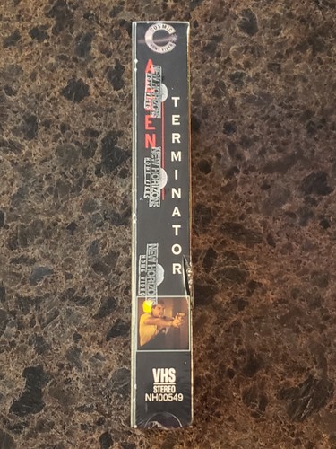 BRAND NEW Alien Terminator (VHS, 1991) Maria Ford RARE Sealed OOP Watermarks - Picture 4 of 6