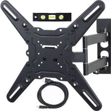Full Motion Tilt TV Wall Mount Bracket for Vizio 32 37 39 40 42 47 50 55 LED W2F