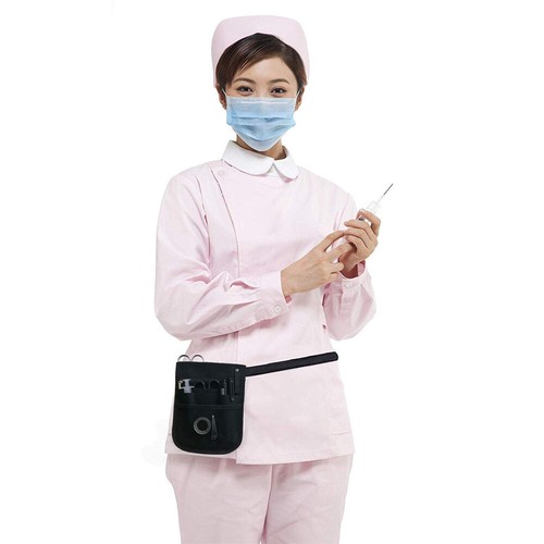 Nurse Pouch Bag Vet Physio Teacher Medical Pockets Waist Belt Wallet Keyring AU - Picture 9 of 17