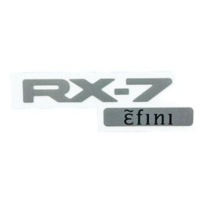MAZDA Original OEM RX-7 FD3S Efini Rear Badge Emblem RARE ITEM