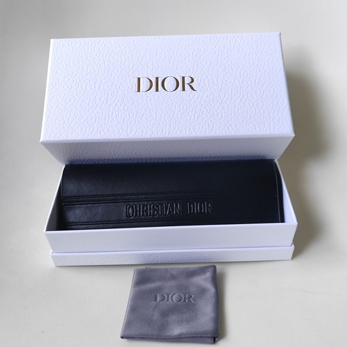 Dior Signature B1U Black/Grey Butterfly Frame Women's Sunglasses - Foto 10 di 10