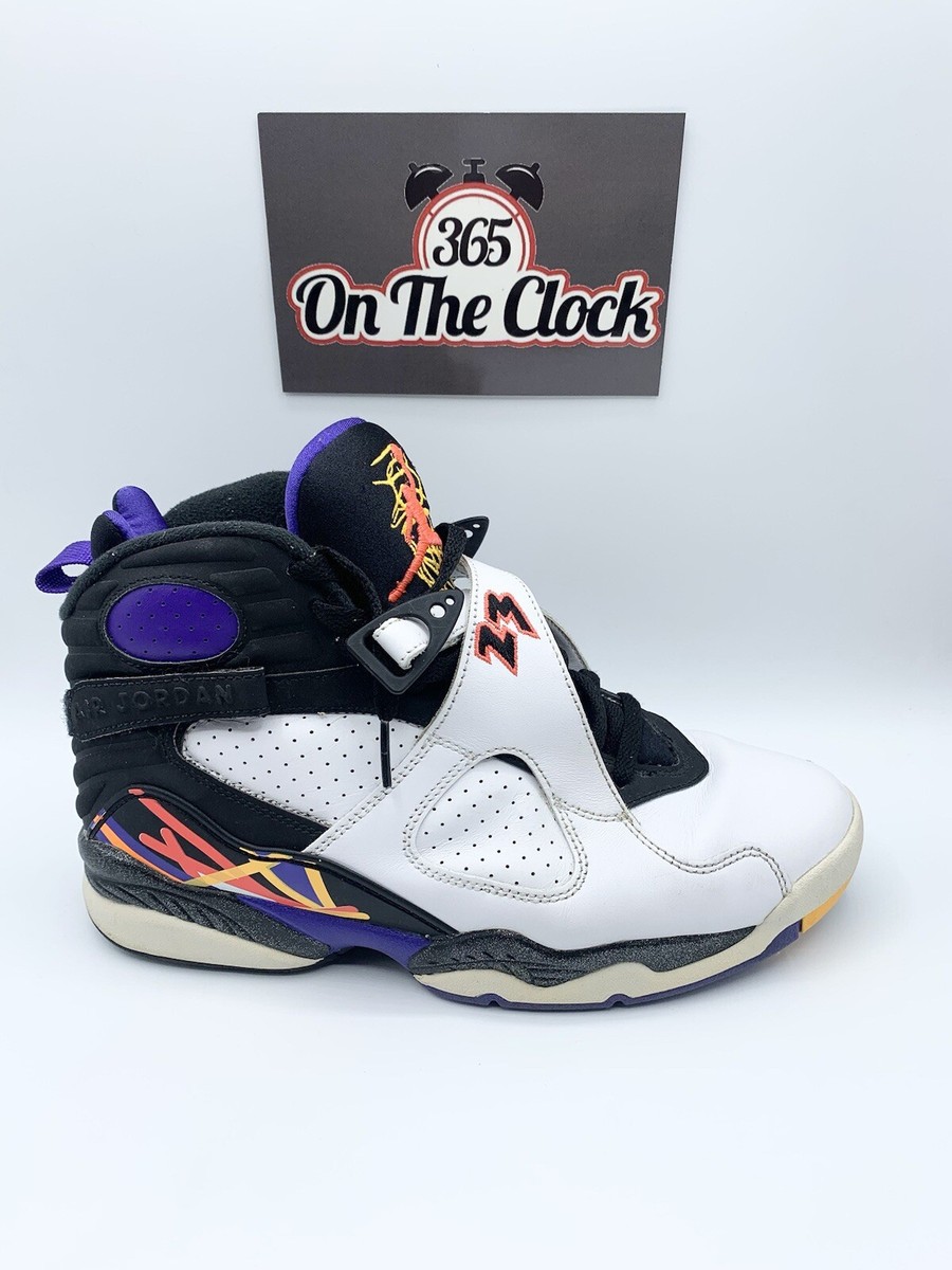 Air Jordan 8 Three Peat Size 8 305381142 888410239742| eBay