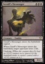 Magic the Gathering MTG Geralf's Messenger (63) Dark Ascension   LP