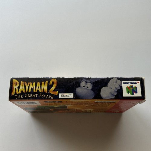 Rayman 2 The Great Escape Nintendo 64 N64 Auténtico Completo En Caja Lámina CIB - Imagen 9 de 24