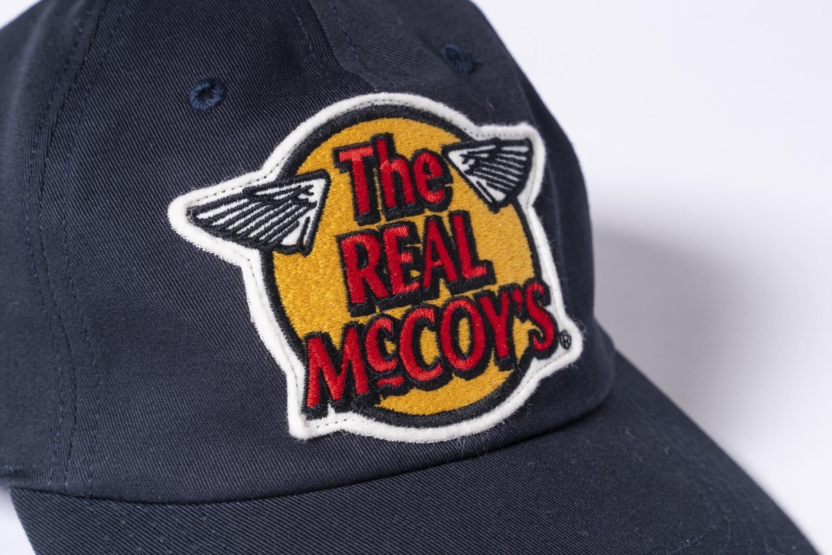 帽子 THE REAL McCOY'S LOGO BASEBALL CAP THE REAL McCOY'S LOGO BASEBALL CAP – The Real McCoy's