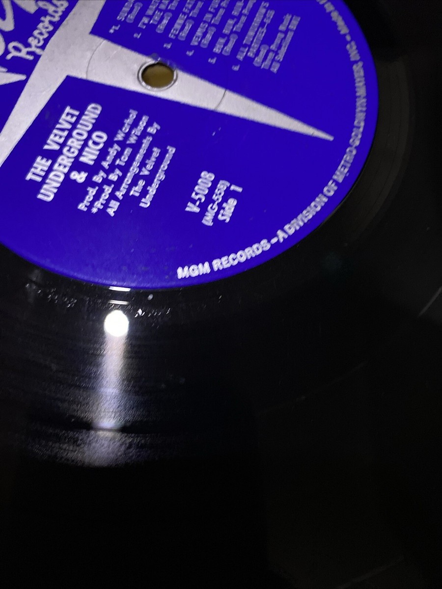 1967 The VELVET UNDERGROUND and NICO LP Andy Warhol MONO TORSO