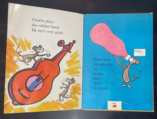 The Many Mice of Mr. Brice Vintage 1st 1973 Pop-Up Hardcover Seuss/Theo LeSieg - Picture 16 of 23