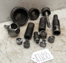 1 lot of assorted Greenlee punch and dies (inv 47188)