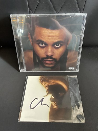 SOLD OUT LIMITED THE WEEKND HURRY UP TOMORROW CD WITH HAND SIGNED ART CARD