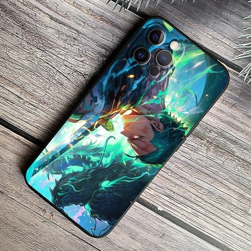 Z-Zoro Anime One P-Piece Case for Apple iPhone 13, 12, 11, 14, 15, 16 Pro Max + - Zdjęcie 9 z 18