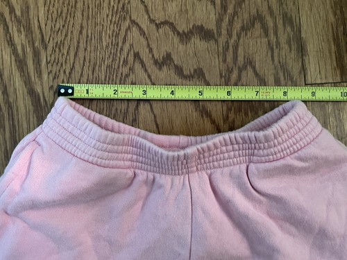 Balenciaga Kids Jogger Shorts 100% Cotton Size 2 Years Pink with Logo - Picture 11 of 12
