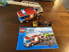 Lego City 60002 Fire Truck 100% Complete 