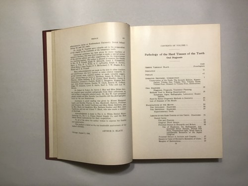 Pathology Hard Tissues of The Teeth G.V. Arthur Black 1936 INSCRIBED - Picture 6 of 11