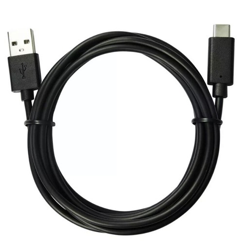 USB to Type C 2m Charging Cable - Black - Picture 2 of 4