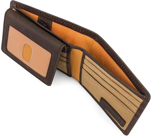 Timberland PRO Men's Leather RFID Wallet with Removable Flip Pocket Card Carrier - Picture 6 of 16