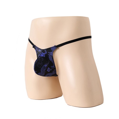 G-Strings Bikini T-Tack Thongs Underwear Elephant Nose Dragon Pattern Low Rise - Imagen 6 de 14