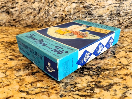 BACHMAN BROS. INC. STORYTOWN USA "THREE MEN IN A TUB" W/ BOX ALMOST COMPLETE - Picture 3 of 15