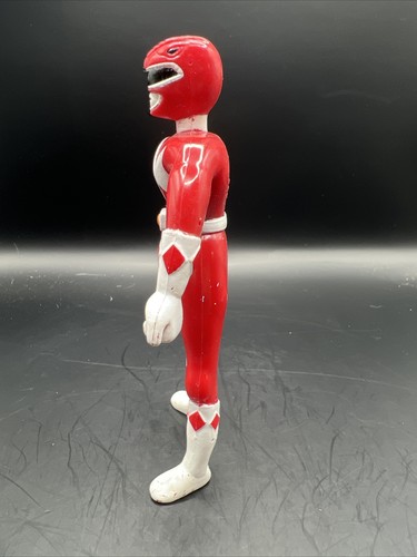 Vintage 1994 Power Rangers Bendable Gordy Toy Poseable Red Ranger Figure Bandai - Picture 4 of 5