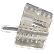 Dental Clear Saliva Ejector Silicone Autoclavable Mouth Prop Suction Tip S/L Opt