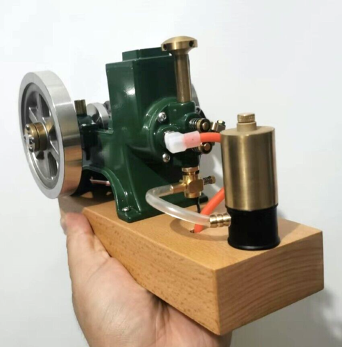 NEW ENJOMOR 6cc Antique 4-Stroke Horizontal Stationary Gas IC Engine NIB - Picture 10 of 11