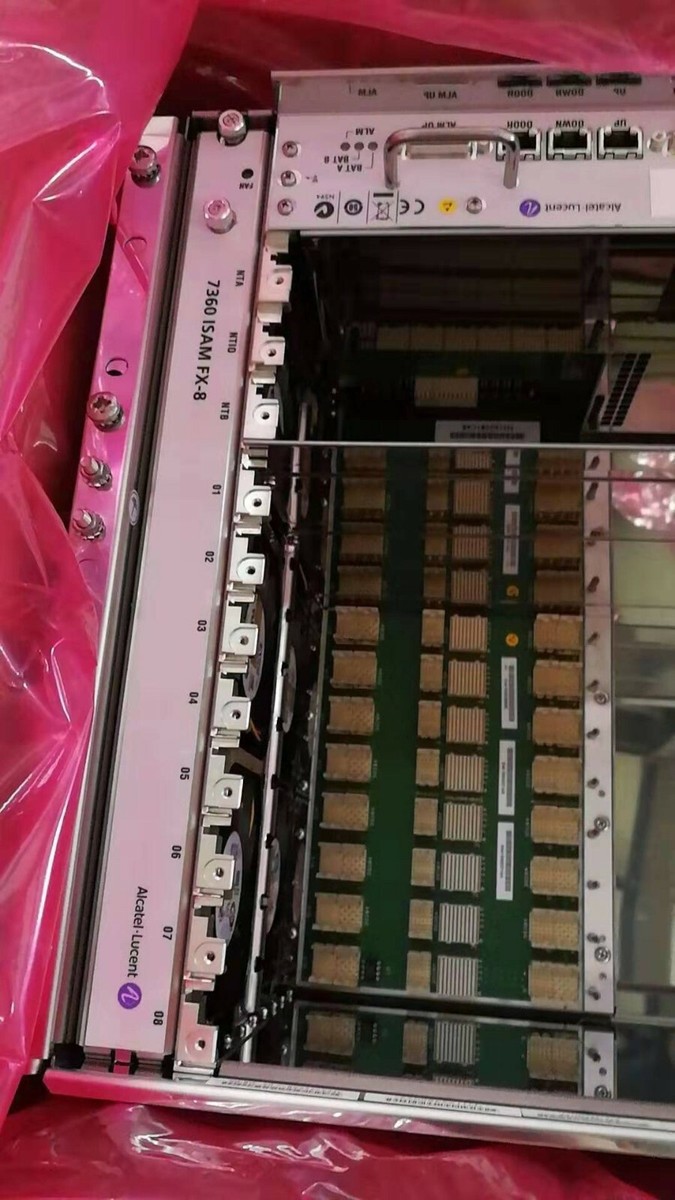 Nokia 3FE67229AB OLT 7360 ISAM FX-8 Shelf Chassis | eBay
