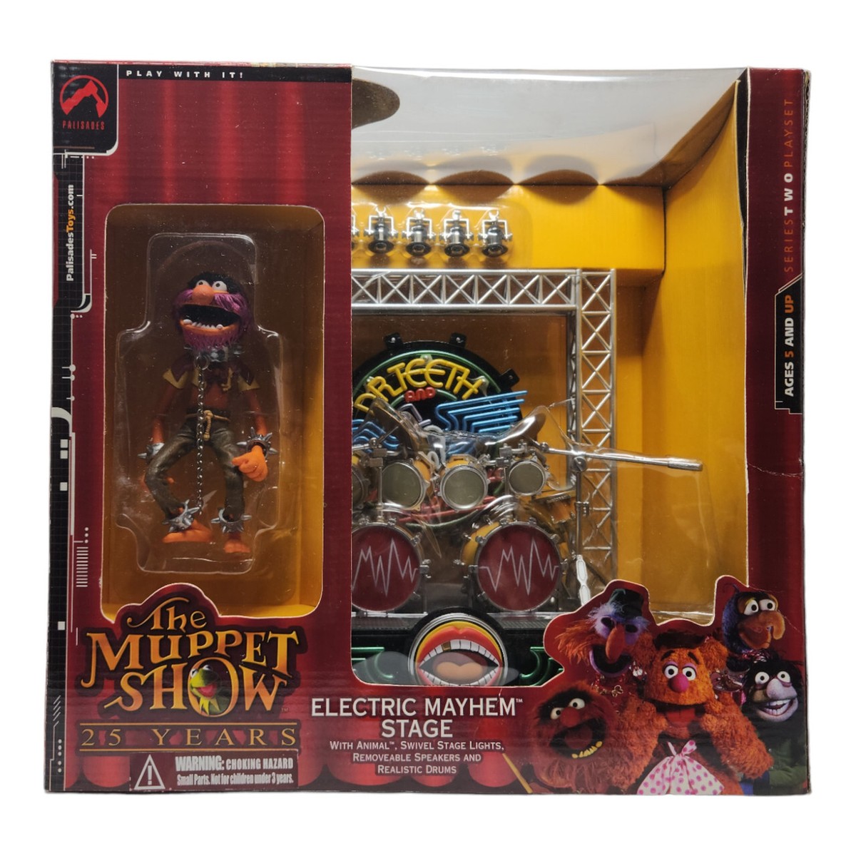 Palisades Muppets Electric Mayhem Stage Playset - Iconic
