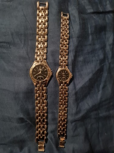 Georgio Valentino Stainless Steel Couple Watches (A Pair) - Picture 2 of 3