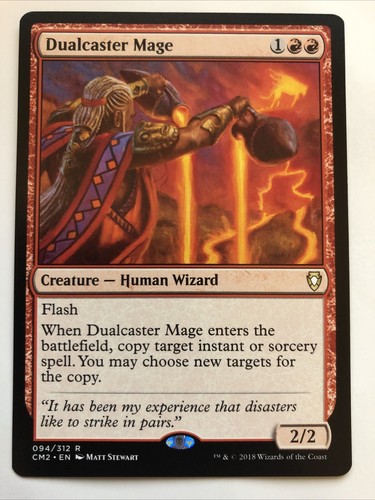 MTG Commander Anthology Volume II Dualcaster Mage 094/312 NM Rare