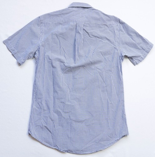 Ralph Lauren Gingham Shirt mens Short Sleeve top size S Small Custom fit CHECK - Picture 3 of 7