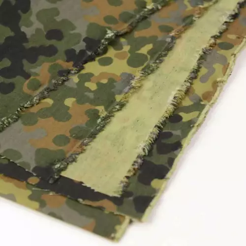 1.5M Width Flecktarn Camo Fabric Army Camouflage Cloth Cotton DIY Military - Picture 1 of 5