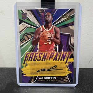 2022-23 Panini Court Kings AJ Griffin Rookie Fresh Paint Auto 87/199