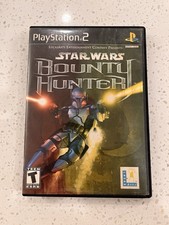 Star Wars: Bounty Hunter PS2 (Sony PlayStation 2, 2002) *water damage*