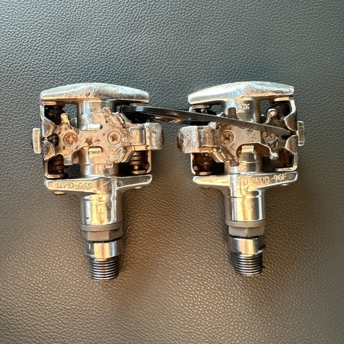 Wellgo WPD-96F Clipless Pedals 96F Dual Sided Gravel Bike Race Ride Pair MTB - Picture 2 of 2