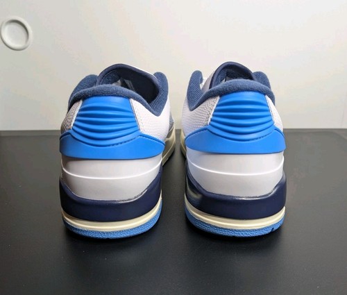 Nike Air Jordan 2 II Retro Low UNC University Blue DV9956-104 Size 10.5 NEW - Picture 4 of 14