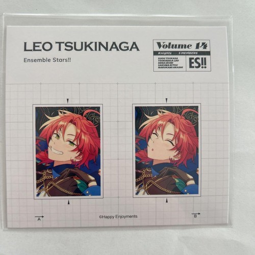Ensemble Stars Tsukinaga Leo Photo Card TRIP China Travel ID Badge