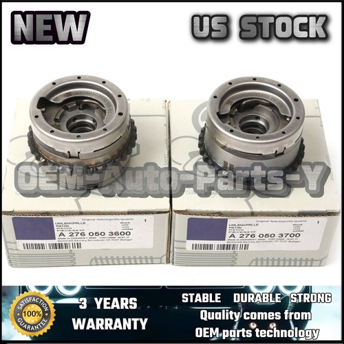 NEW OEM 2760503600 2760503700 Intake L&R Camshaft Adjuster Actuator for Mercedes - Picture 4 of 10