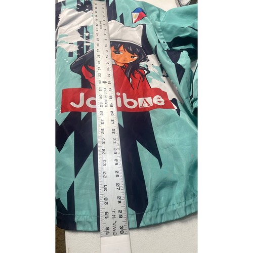 Valeza Anime Windbreaker Jacke Jollibae Philippine Flag Gr. S - Bild 4 von 12