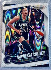 2025 WNBA Panini Prizm White Seismic 🔥 NAPHEESA COLLIER #8 Lynx 🏀