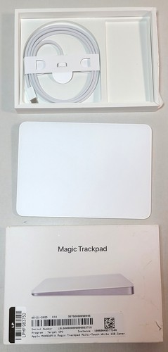 OPEN BOX - Apple Magic Trackpad - White - USB-C - A3120 MKX93AM/A - PRISTINE - Picture 3 of 5