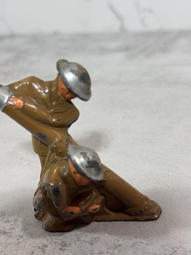 Vintage Barclay Anti Air Artillery #7C painted metal Soldiers - Picture 3 of 9