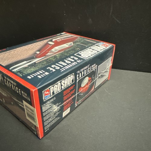 AMT ERTL PRO SHOP '76 CHEVROLET CAPRICE TRAILER 1:25 MODEL KIT FACTORY SEALED 99 - Picture 6 of 11
