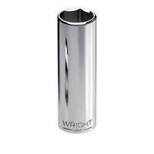 Wright Tool 35-09MM - 3/8Inch Drive 6 Point Deep Metric Socket - 9mm